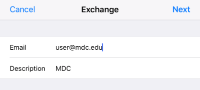 Setup MDC employee email