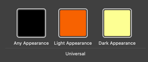 How to choose color appearance in SwiftUI - Xcode